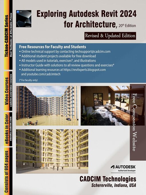 Title details for Exploring Autodesk Revit 2024 for Architecture, 20th Edition by Sham Tickoo - Available